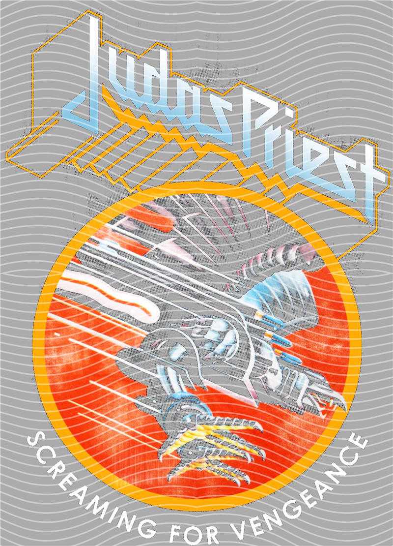 Metal band half-tone-MB 298